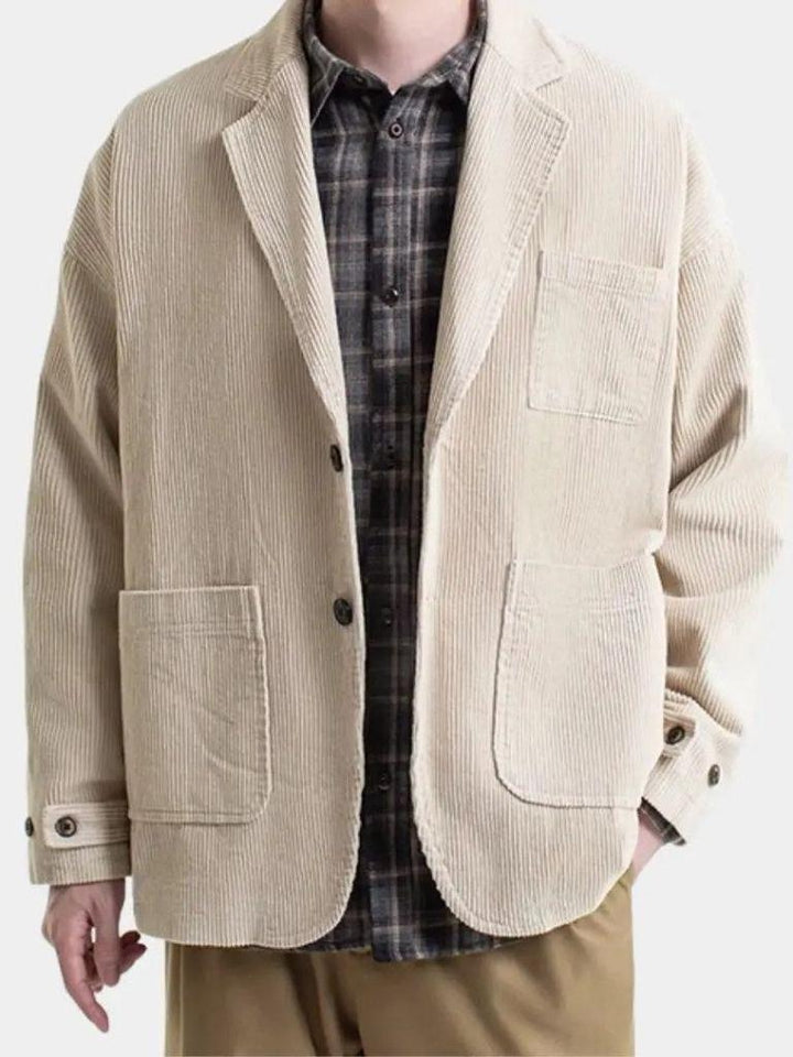 Men’s Corduroy Button-Front Jacket
