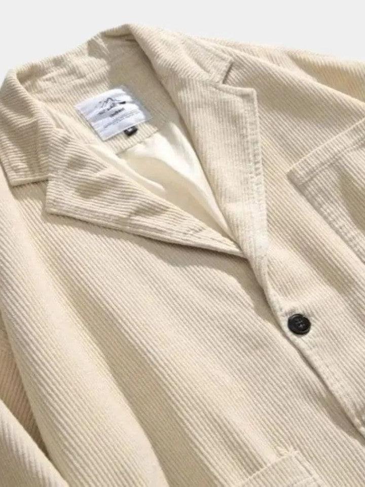 Men’s Corduroy Button-Front Jacket