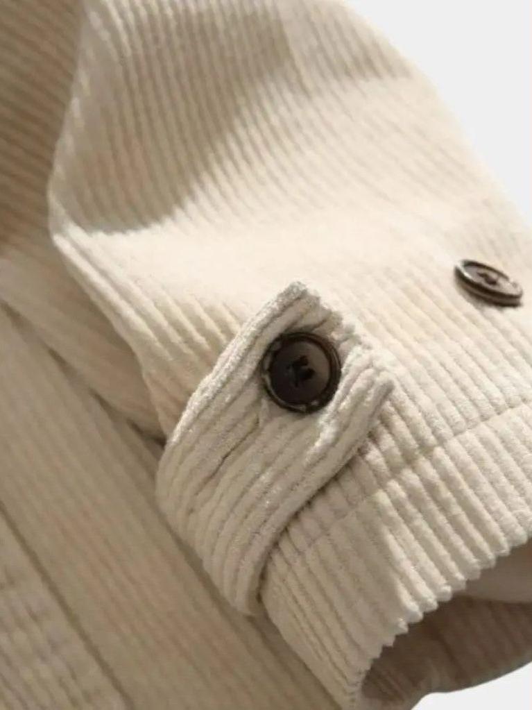 Men’s Corduroy Button-Front Jacket