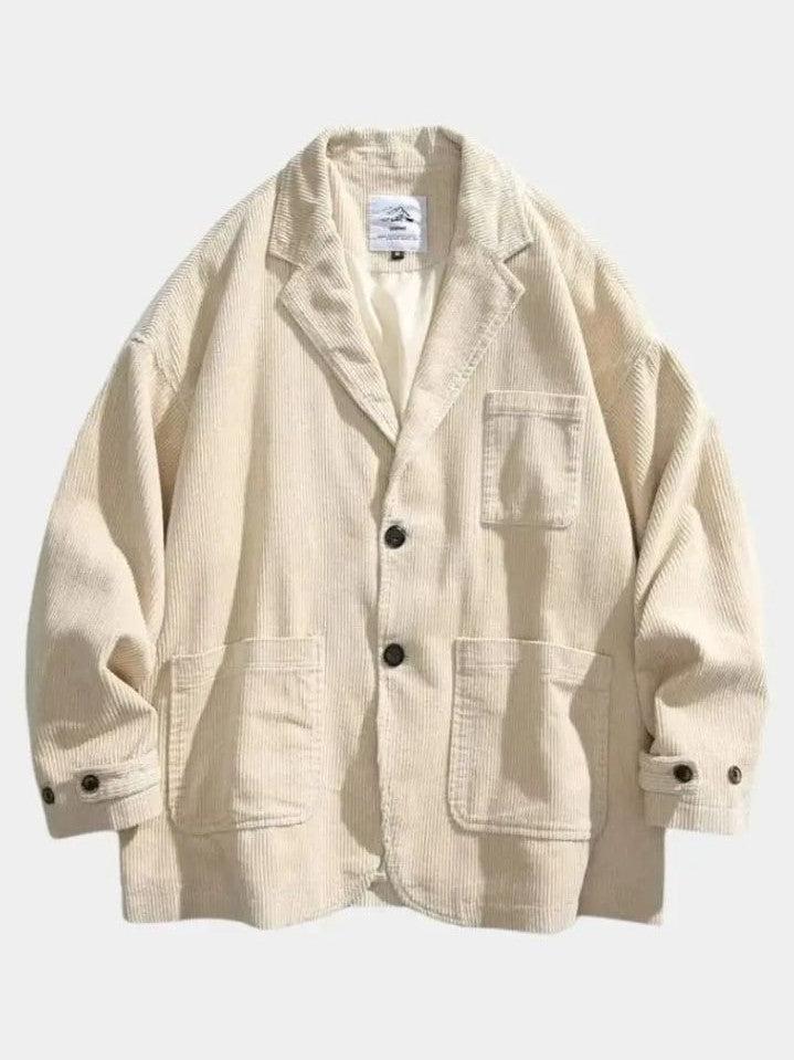 Men’s Corduroy Button-Front Jacket