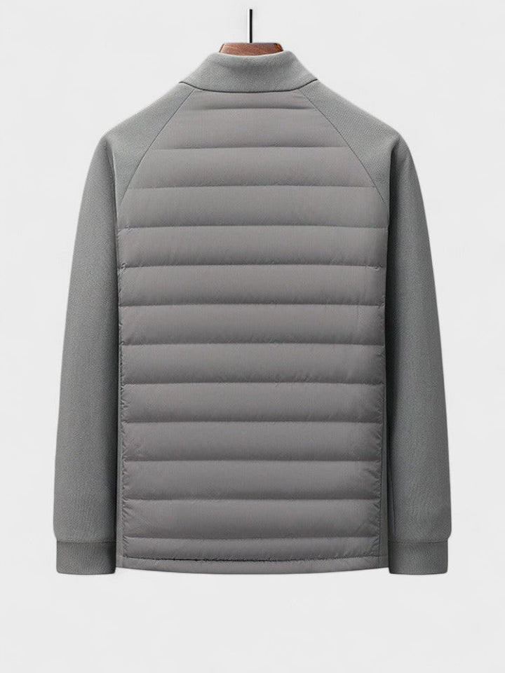 Men’s Hooded Nylon Down-Filled Puffer Jacket