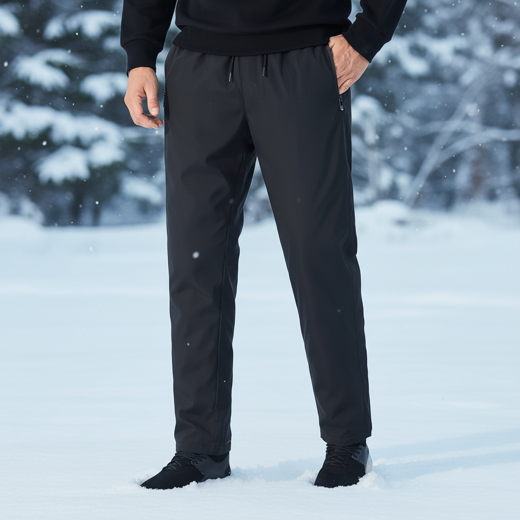 Men's Fleece Track Pants Joggers Trousers