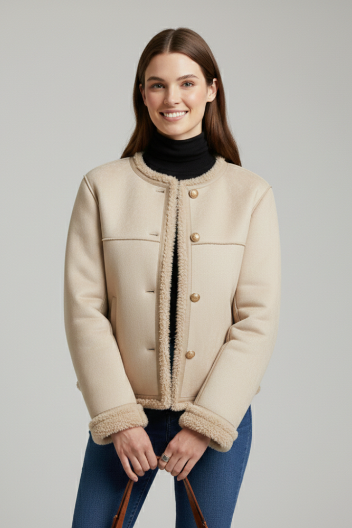 Women's Faux-Shearling Jacket