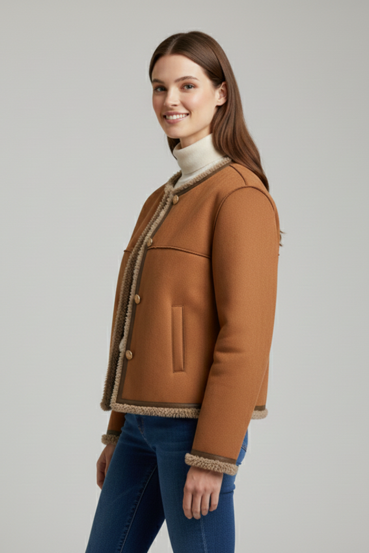 Women's Faux-Shearling Jacket