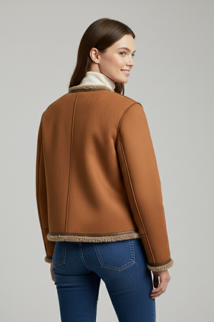 Women's Faux-Shearling Jacket