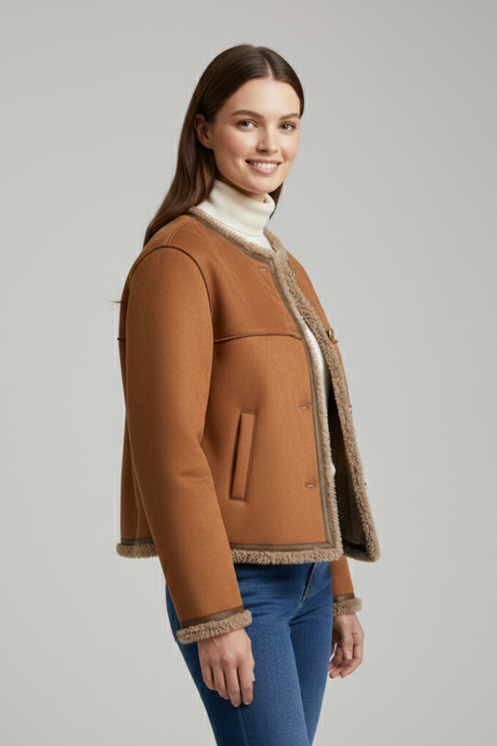 Women's Faux-Shearling Jacket