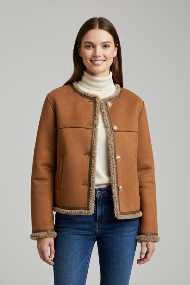 Women's Faux-Shearling Jacket