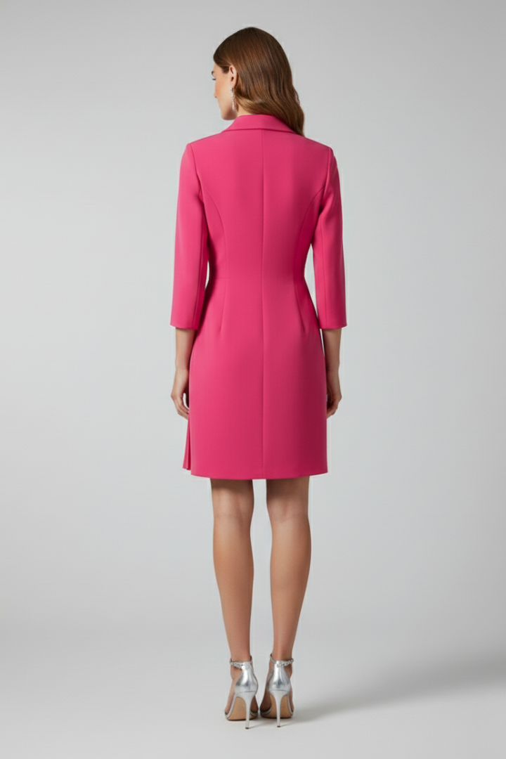 Women's Knit-Blend Blazer Mini Dress