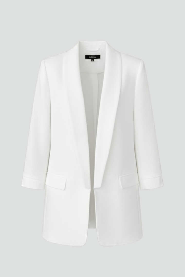 Women's Wool-Blend Tailored Blazer