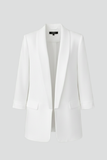 Women's Wool-Blend Tailored Blazer