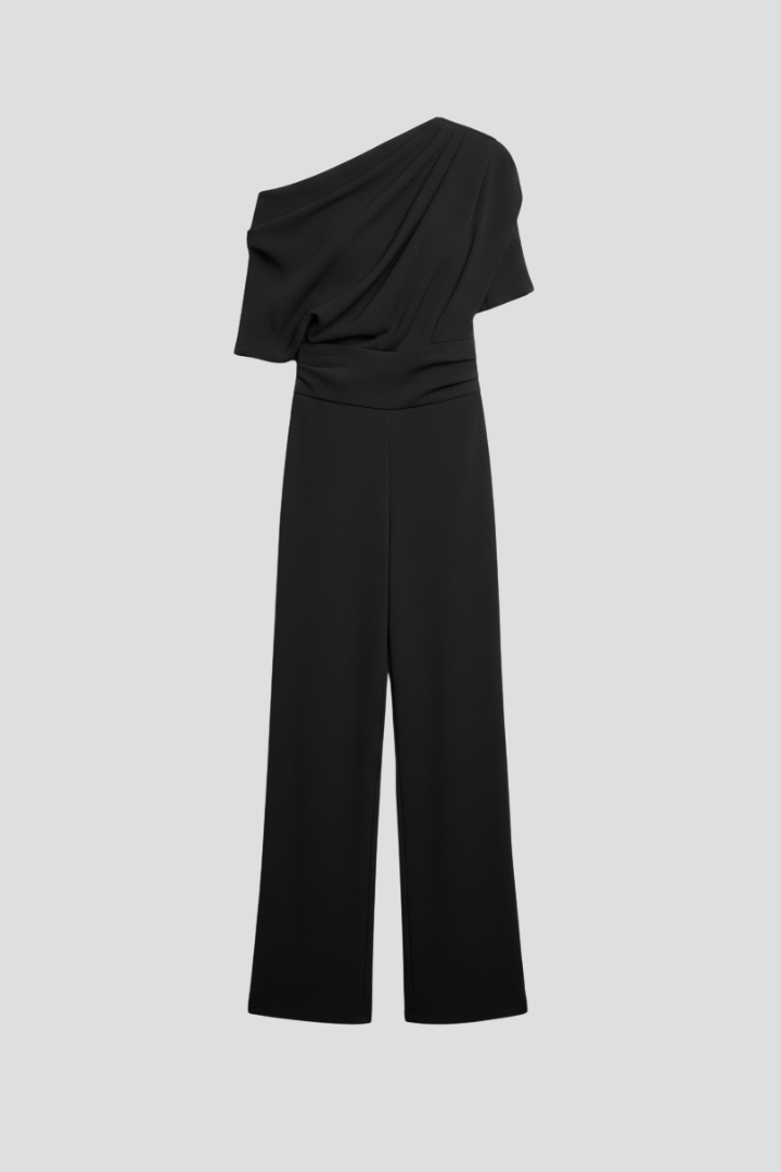 Women's Knit One Shoulder Jumpsuit