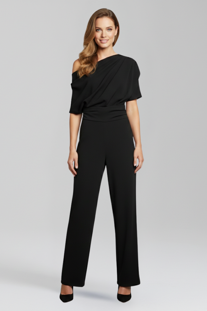 Women's Knit One Shoulder Jumpsuit