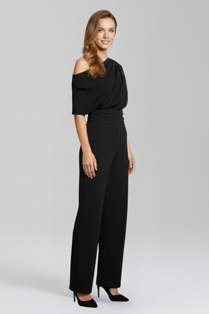 Women's Knit One Shoulder Jumpsuit
