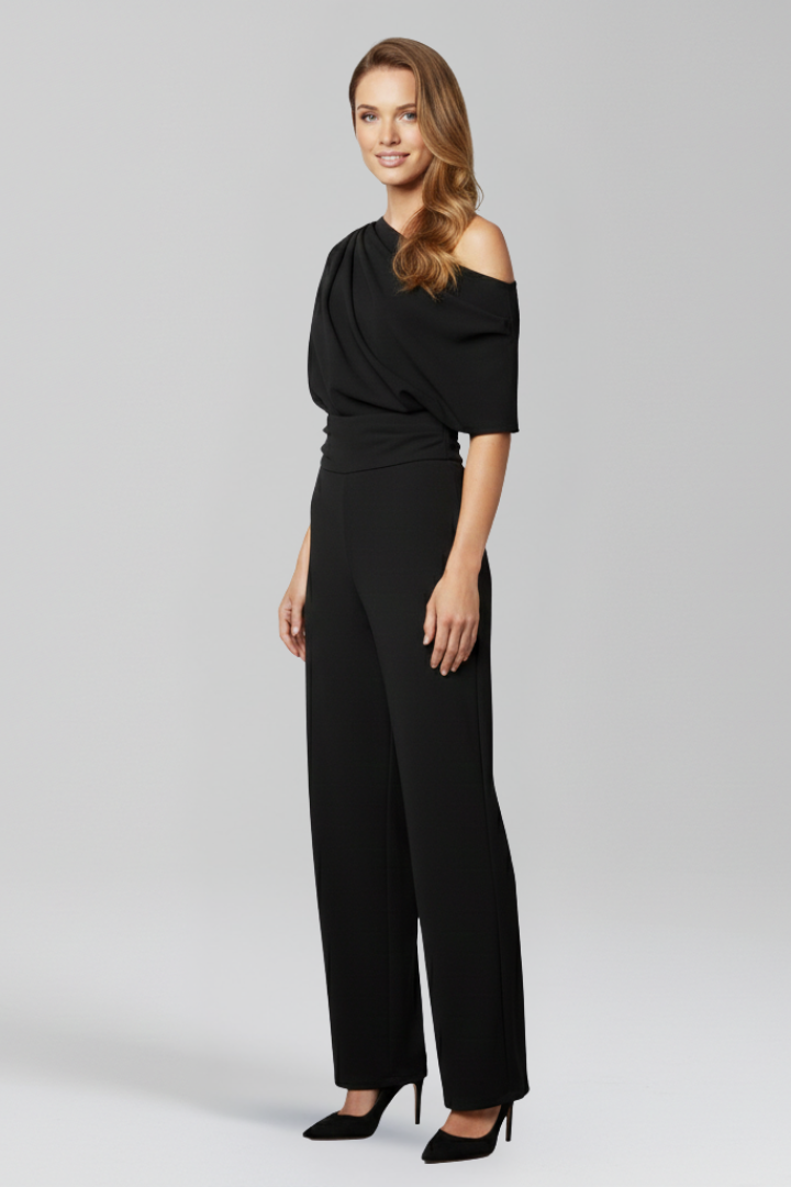 Women's Knit One Shoulder Jumpsuit