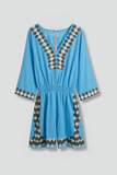 Women's Linen Blend V-Neck Jumpsuit
