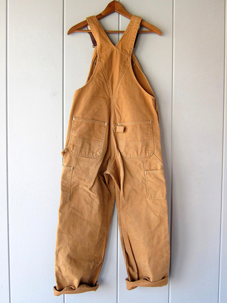 Canvas Workwear Overalls Women's Durable Duck Utility Jumpsuit