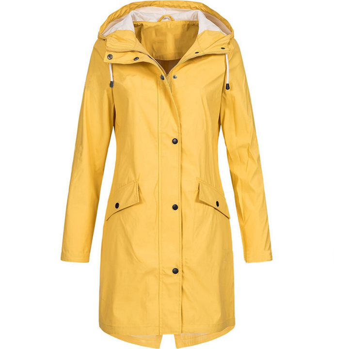 Women's Waterproof Hooded Fleece Jacket Coat
