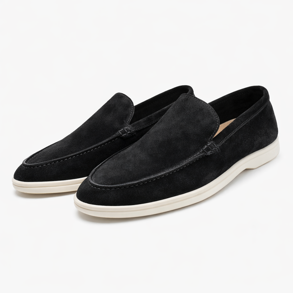 Men's Suede Slip-On Driving Loafers