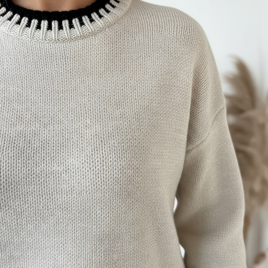 Women's Wool Mix Two Piece Knit Set