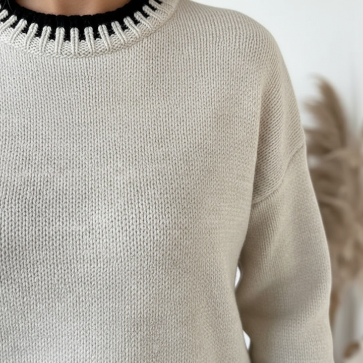 Women's Wool Mix Two Piece Knit Set