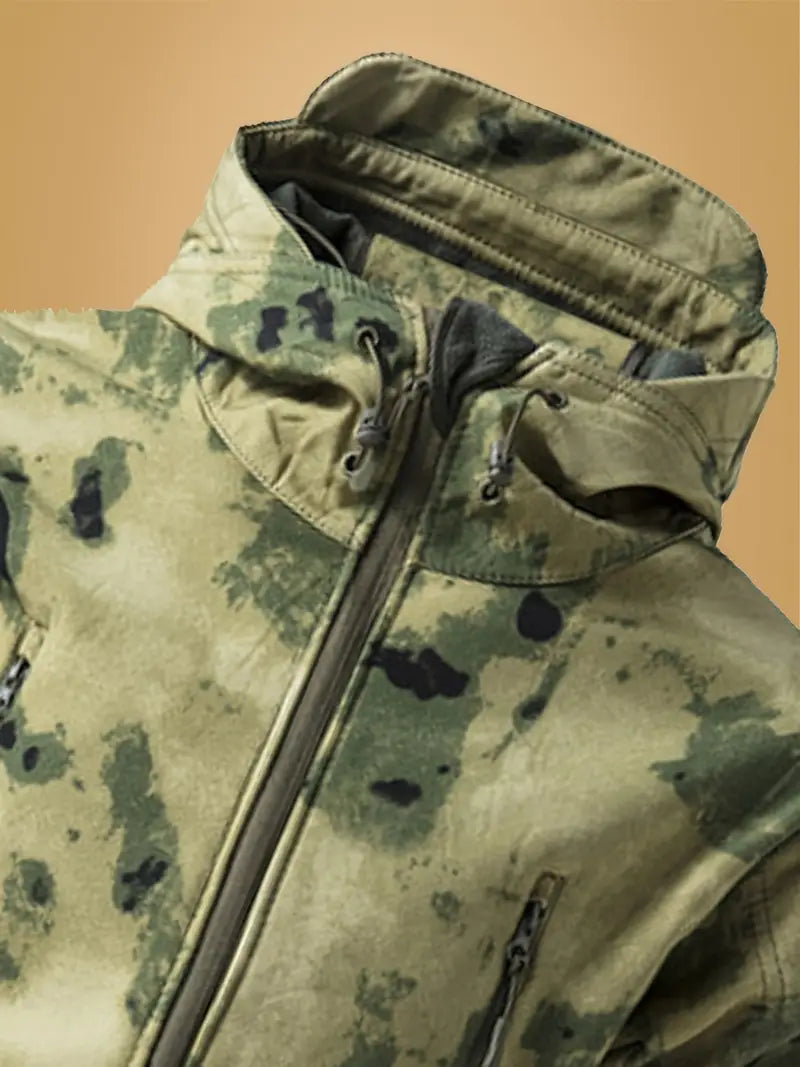 Men's Waterproof Tactical Fleece Jacket