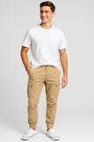 Cargo Pants Men's Fleece Jogger Slim Fit Trousers