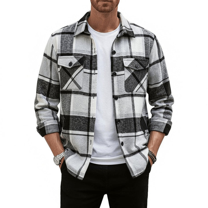 Ανδρικό φανελένιο πουκάμισο, overshirt-shacket και φλις μπουφάν