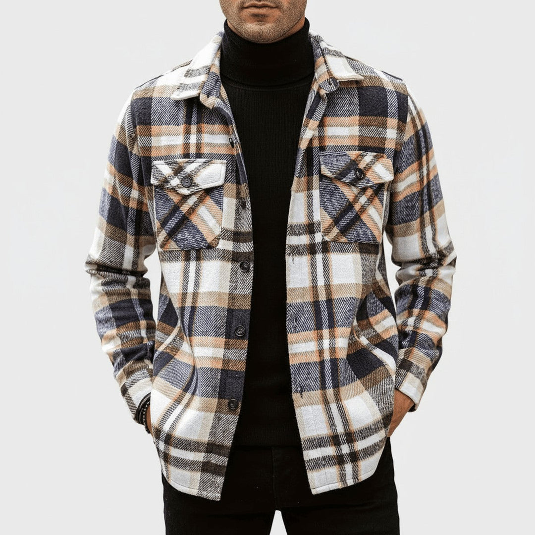 Ανδρικό φανελένιο πουκάμισο, overshirt-shacket και φλις μπουφάν