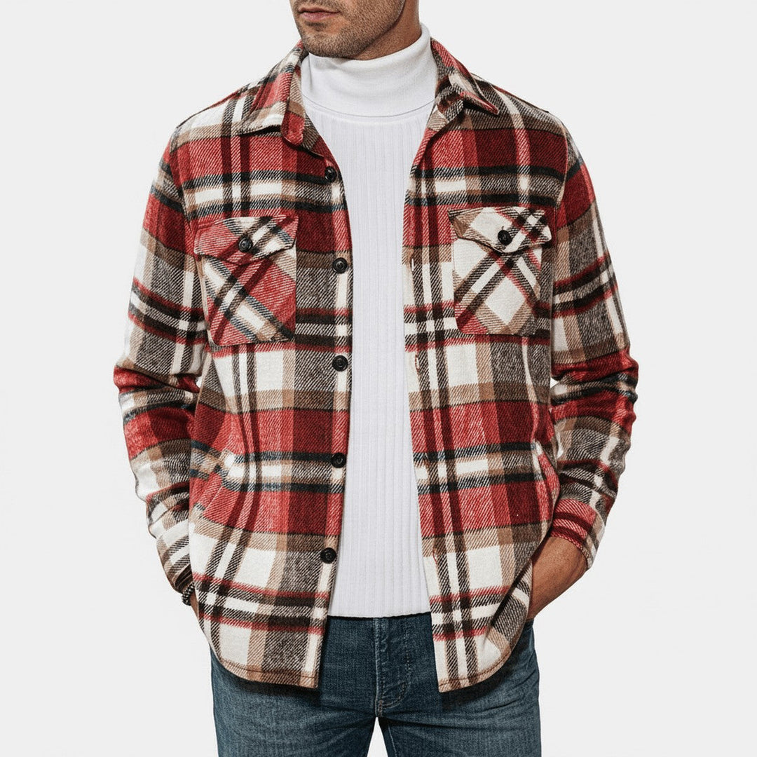 Ανδρικό φανελένιο πουκάμισο, overshirt-shacket και φλις μπουφάν