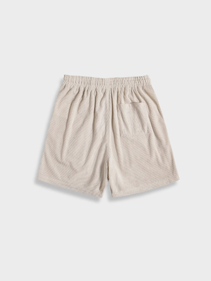 Men's Linen Blend Short Set Textured Knit Two Piece Outfit