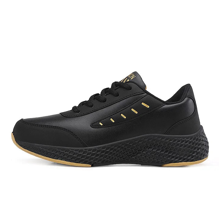 Women's Lightweight Leather Running Sneakers