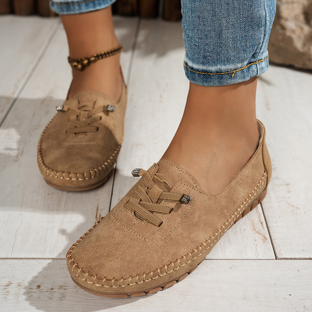 Women's Leather Orthopedic Slip-on Moccasins