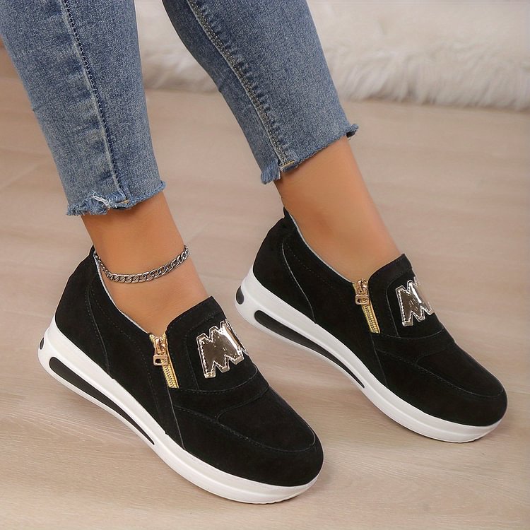 Women’s Canvas Platform Wedge Sneakers