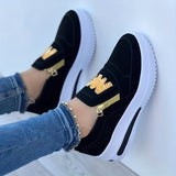 Women’s Canvas Platform Wedge Sneakers