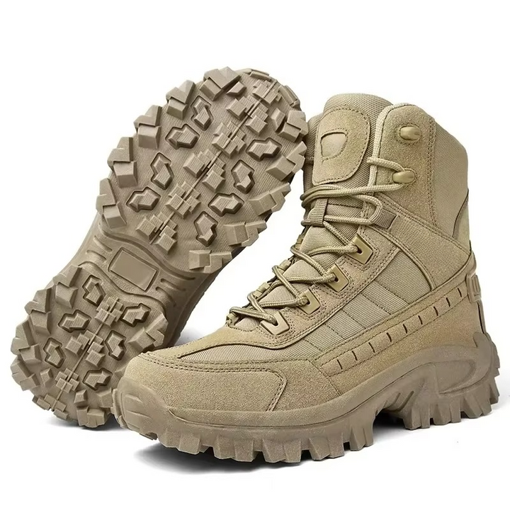 Tactical Boots Men's Leather Military Combat Hiking Shoes
