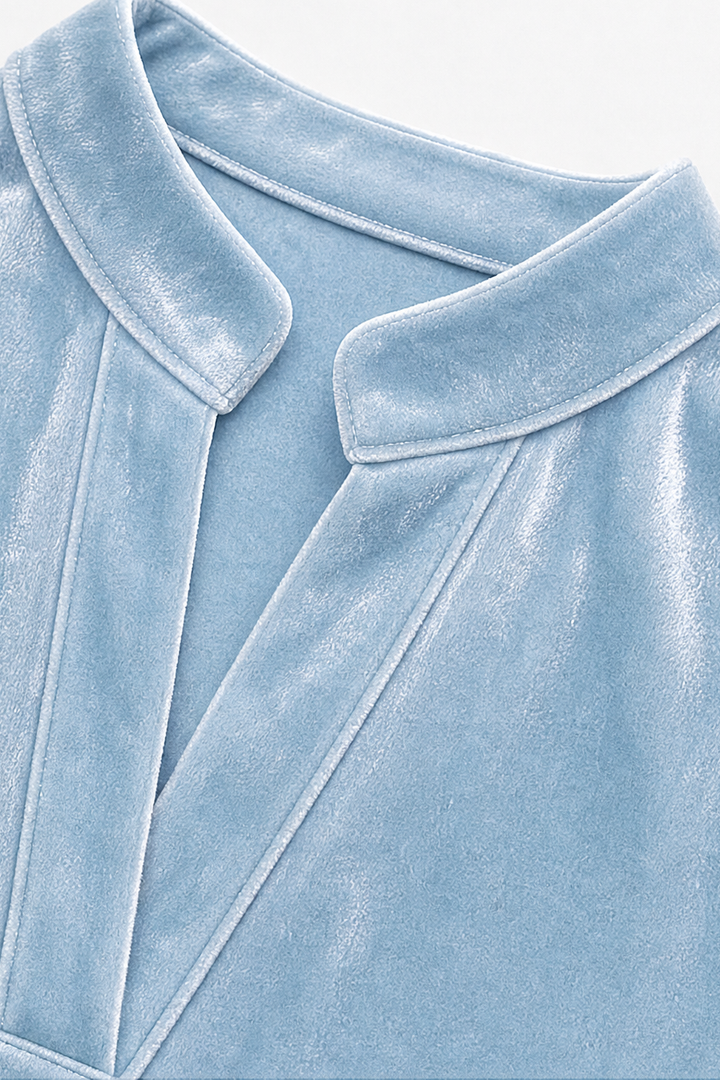 Hauts décontractés pour femmes, sweat-shirt en velours à manches longues