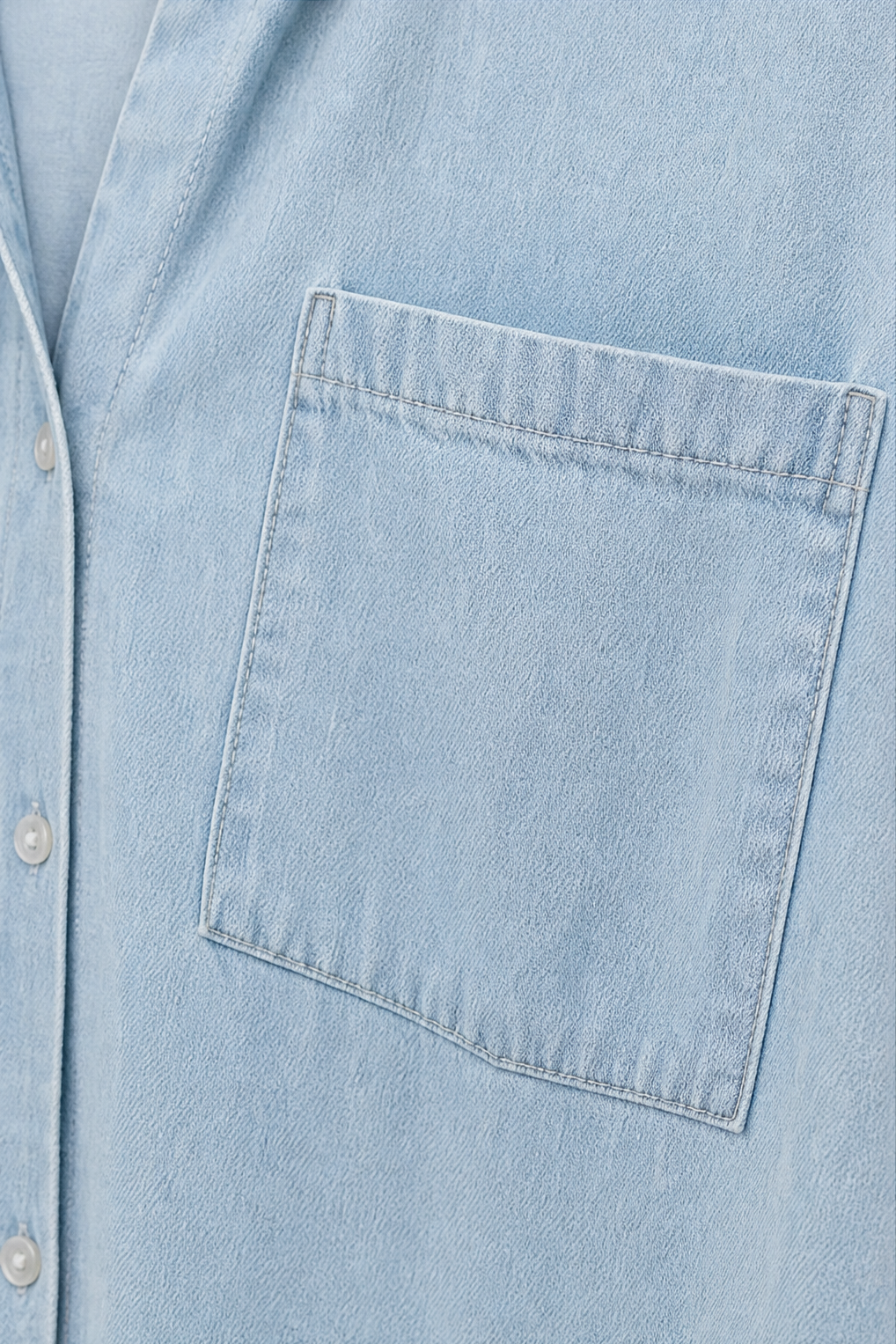 Chemise en jean pour femme, blouse oversize en lin, tunique décontractée