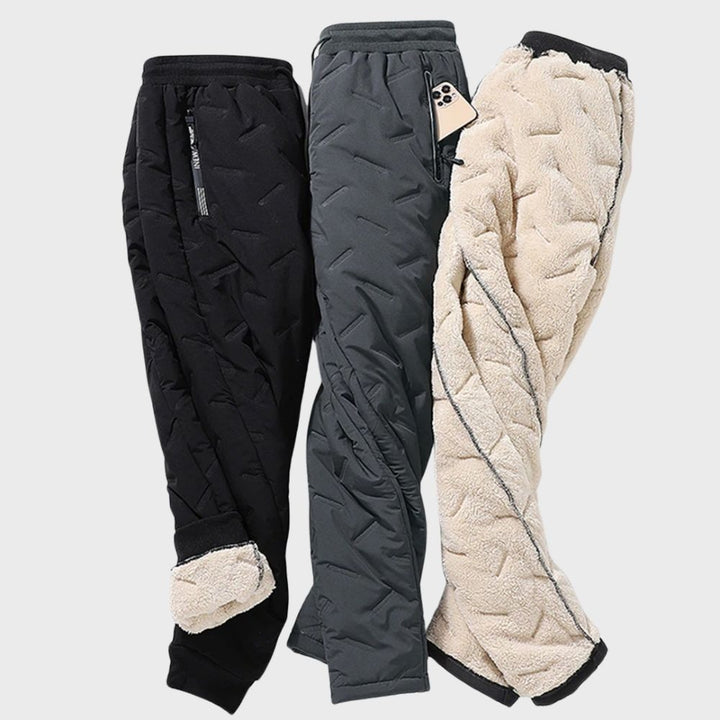 Men's Fleece Lined Joggers Track Pants