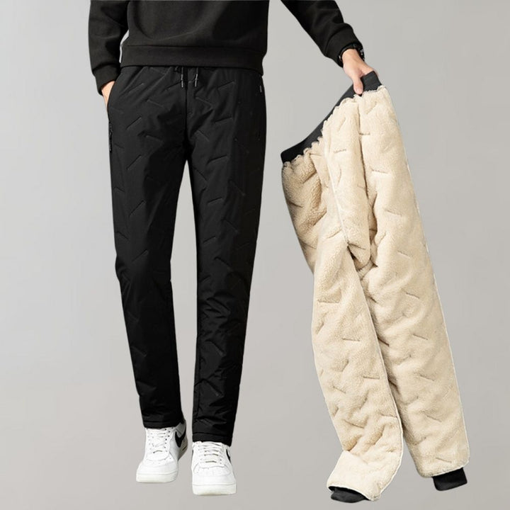 Men's Fleece Lined Joggers Track Pants
