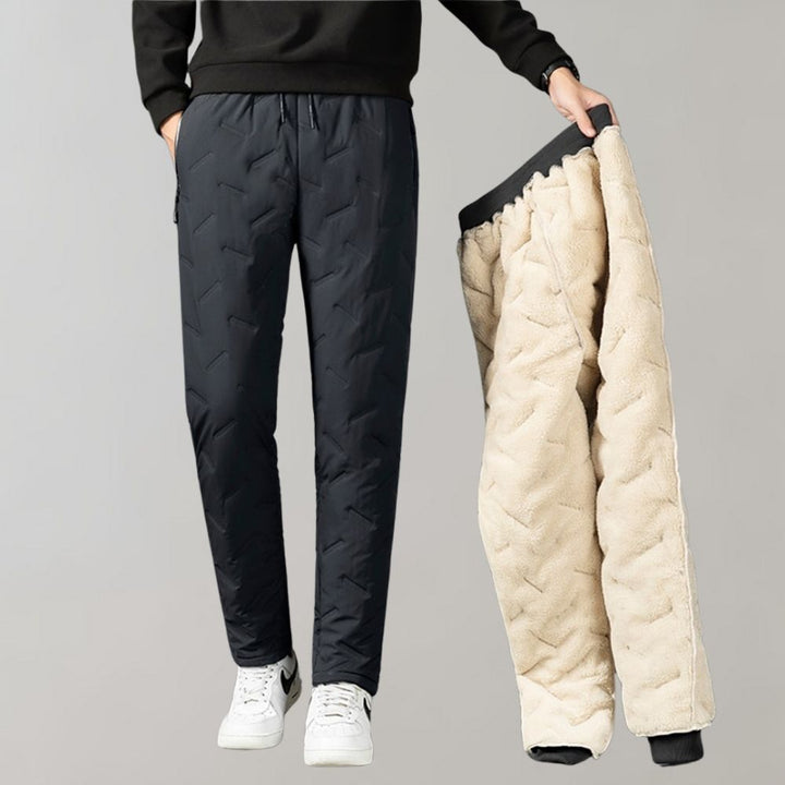 Men's Fleece Lined Joggers Track Pants
