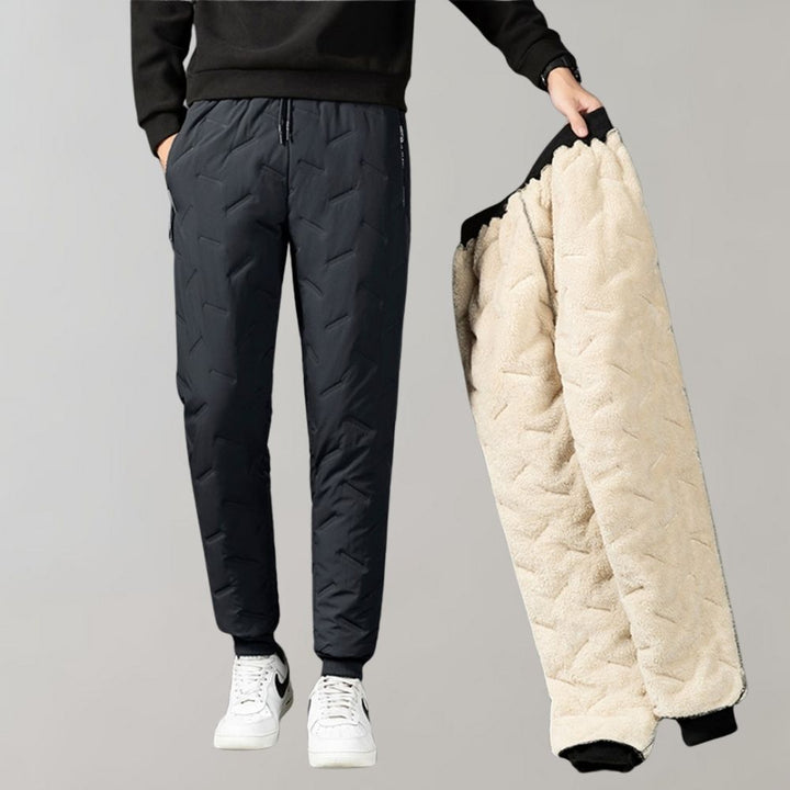Men's Fleece Lined Joggers Track Pants
