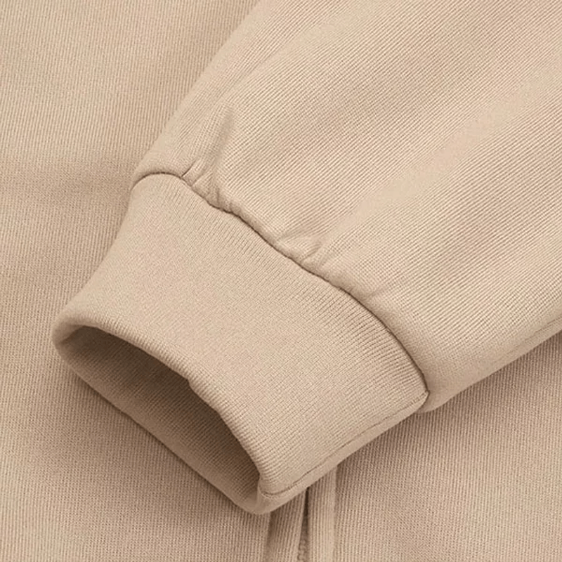 Women’s Oversized Fleece Hooded Zip-Up Jacket
