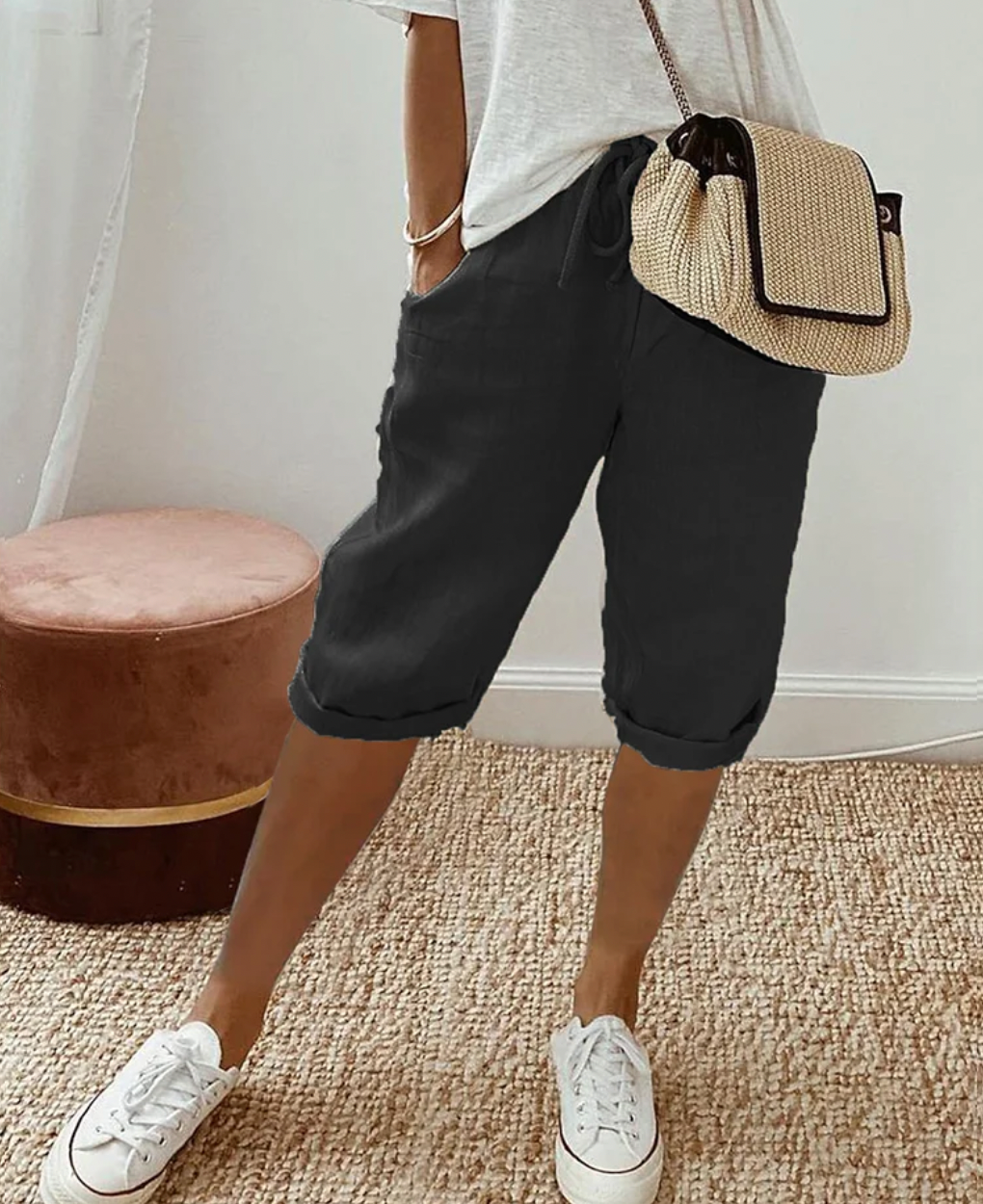 Women's Shorts Lightweight Cotton Summer Casual BreezeFlow Shorts