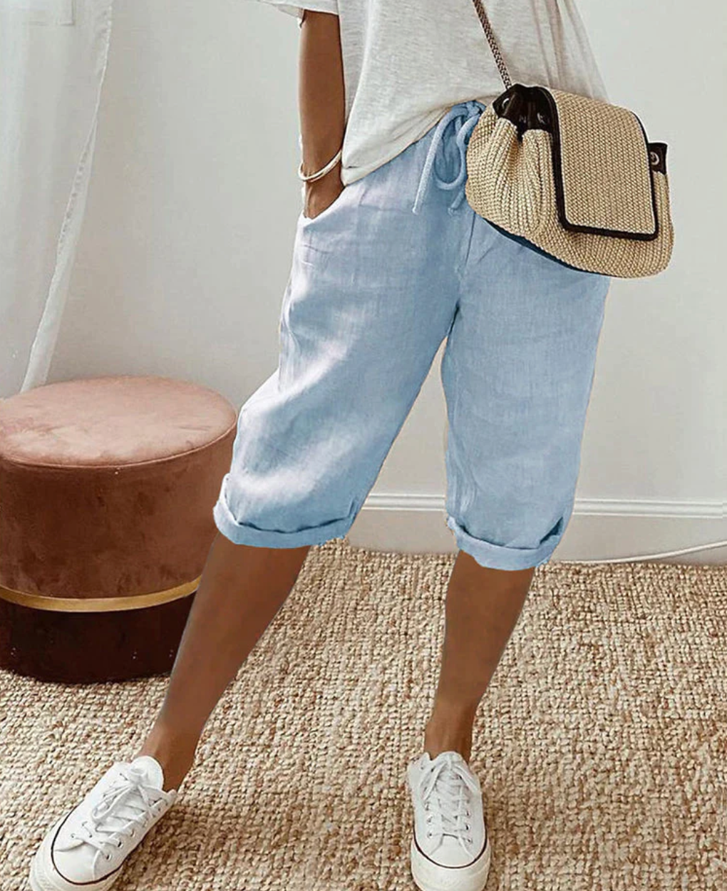 Women's Shorts Lightweight Cotton Summer Casual BreezeFlow Shorts