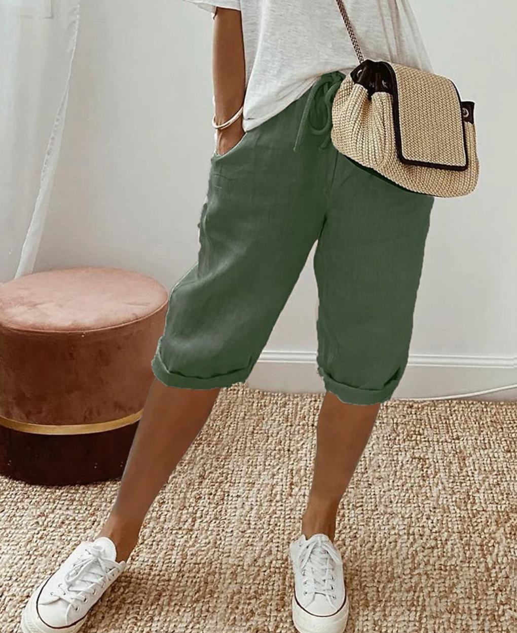 Women's Shorts Lightweight Cotton Summer Casual BreezeFlow Shorts