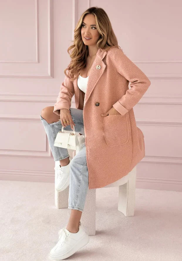 Women's Wool Coat Longline Jacket