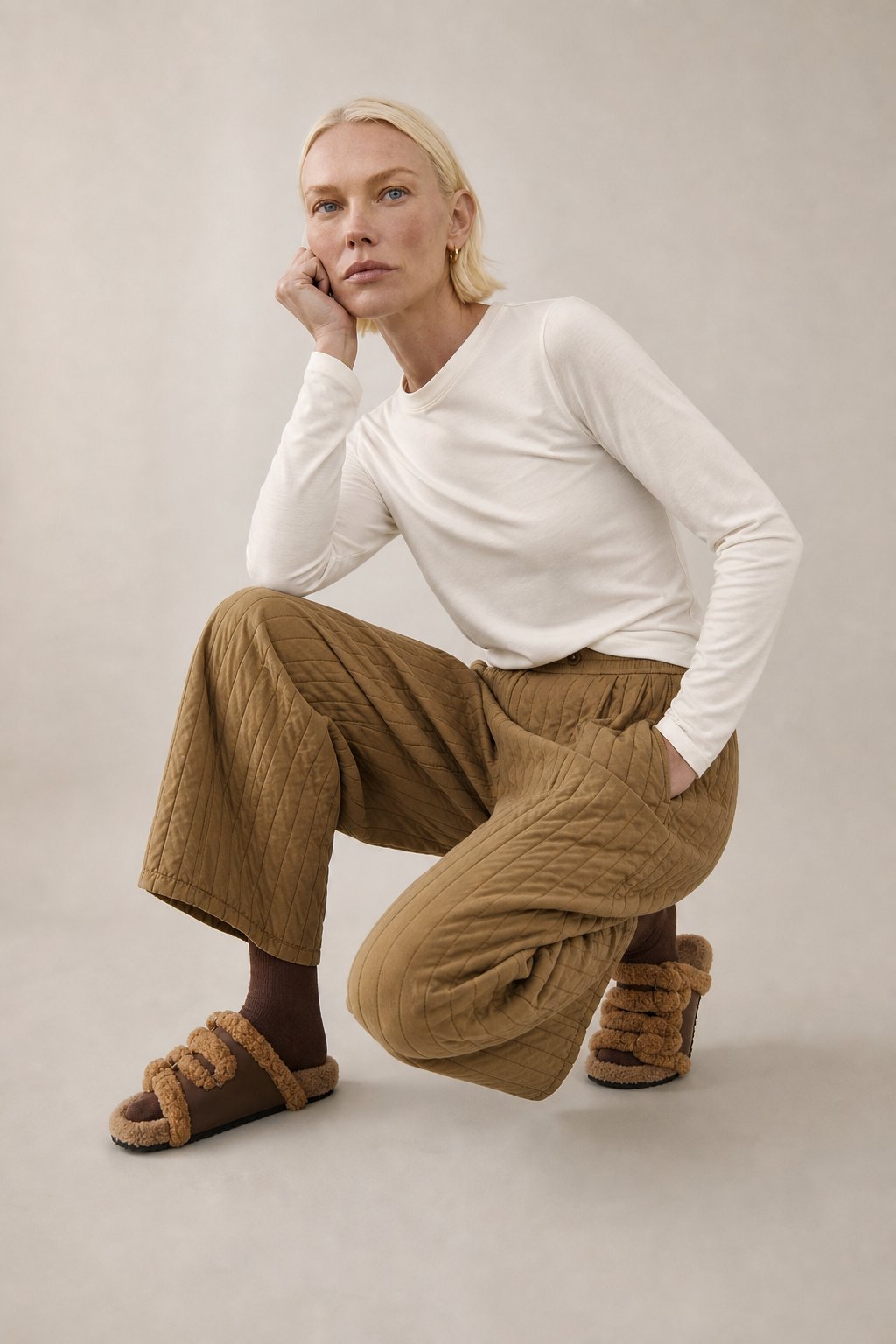 Women's Wide Leg Trousers Loose Relaxed Fit Pants