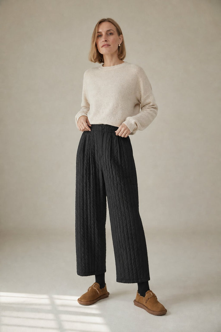 Women's Wide Leg Trousers Loose Relaxed Fit Pants