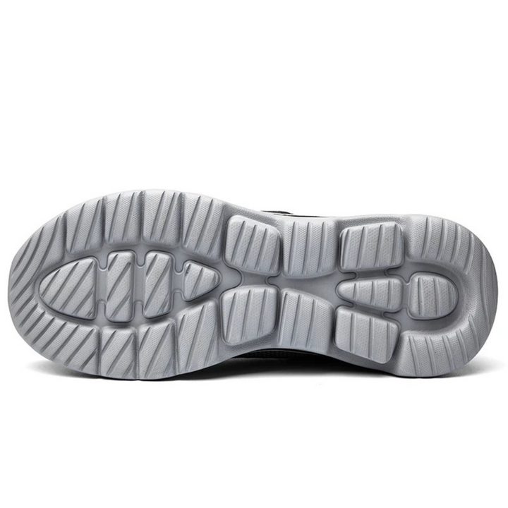 Men's Knit Orthopedic Walking Shoes Wide Fit Adjustable Mesh Trainers