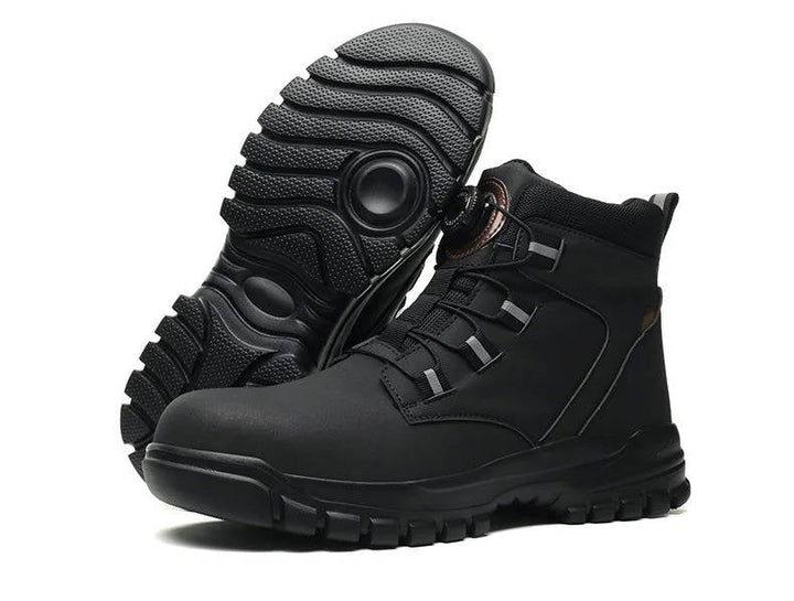 Men's Safety Boots Waterproof Leather Work Shoes